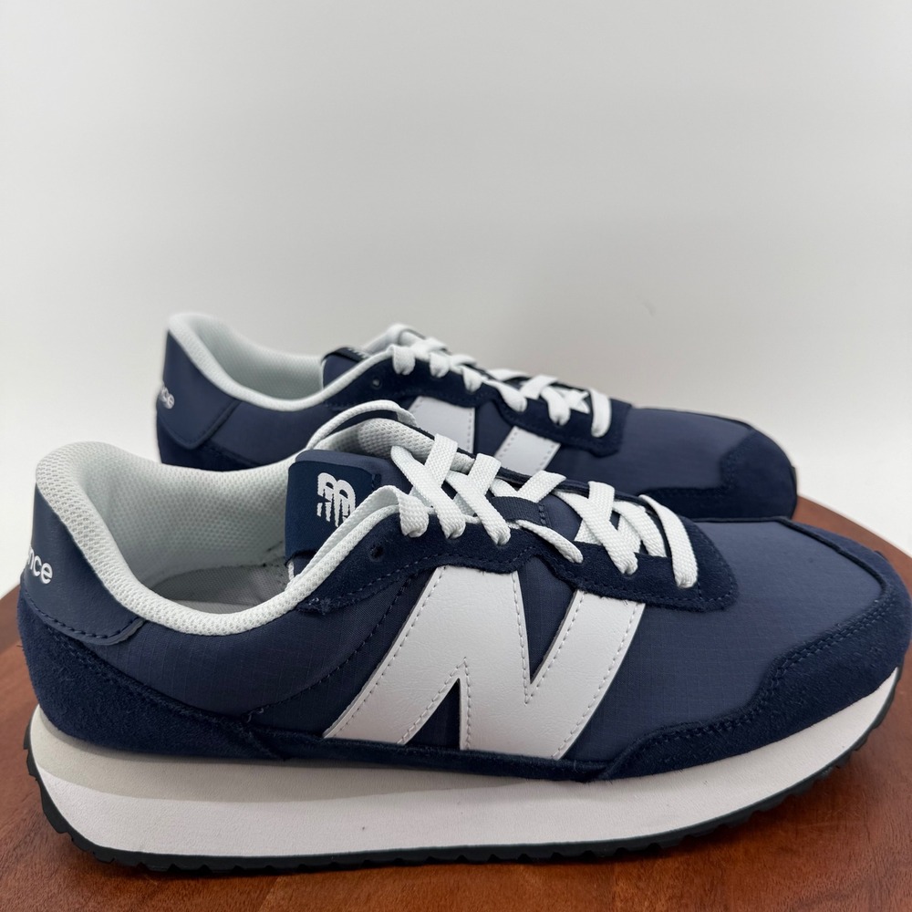 New Balance 237 Sneakers Blue White MS237HN Retro Low Top 70s Men 11.5